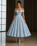 Midi A-line dress