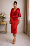 Satin dress