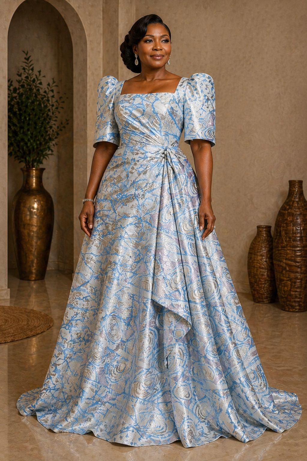 A-line dress